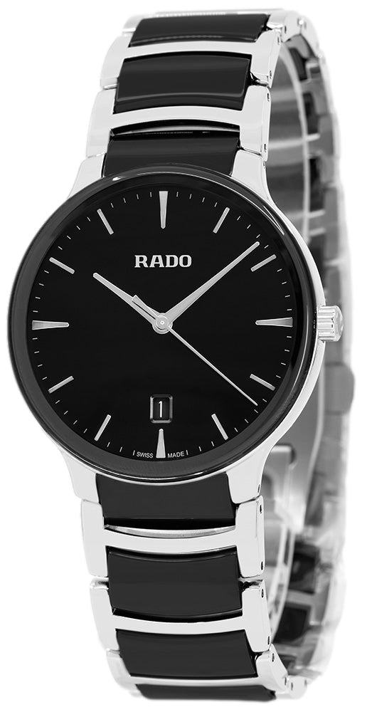 Rado R30021152 Centrix Musta/Keraaminen Ø39.5 mm