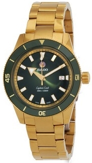 Rado Miesten kello R32136323 Captain Cook Vihreä/Teräs Ø42 mm