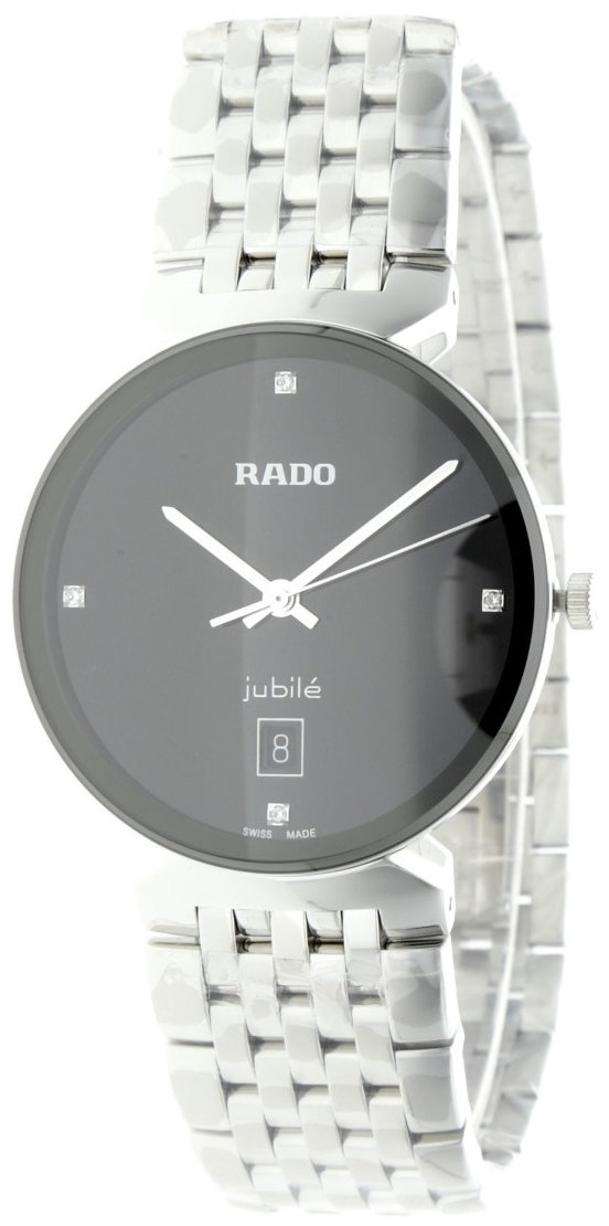 Rado Naisten kello R48913713 Florence Musta/Teräs Ø30 mm