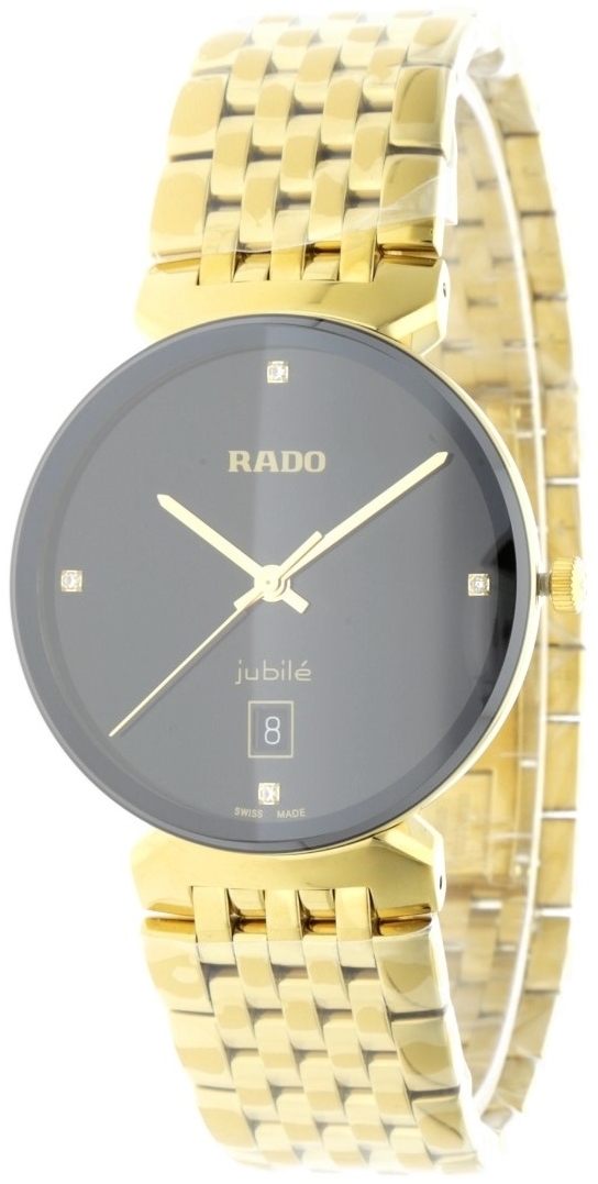 Rado R48914703 Florence Musta/Kullansävytetty teräs Ø38 mm