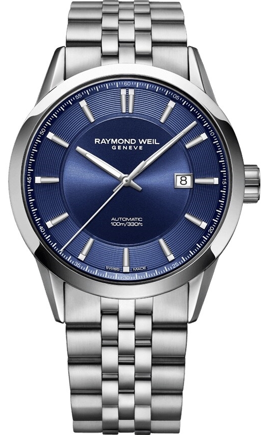 Raymond Weil Miesten kello 2731-ST-50001 Freelancer Sininen/Teräs