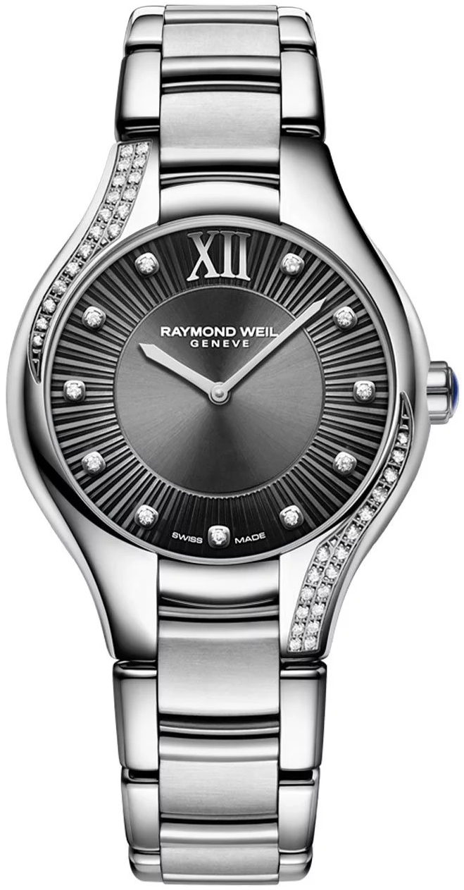 Raymond Weil Naisten kello 5132-S1S-60181 Noemia Harmaa/Teräs Ø32 mm