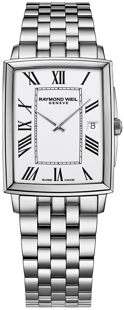 Raymond Weil Miesten kello 5425-ST-00300 Toccata Valkoinen/Teräs