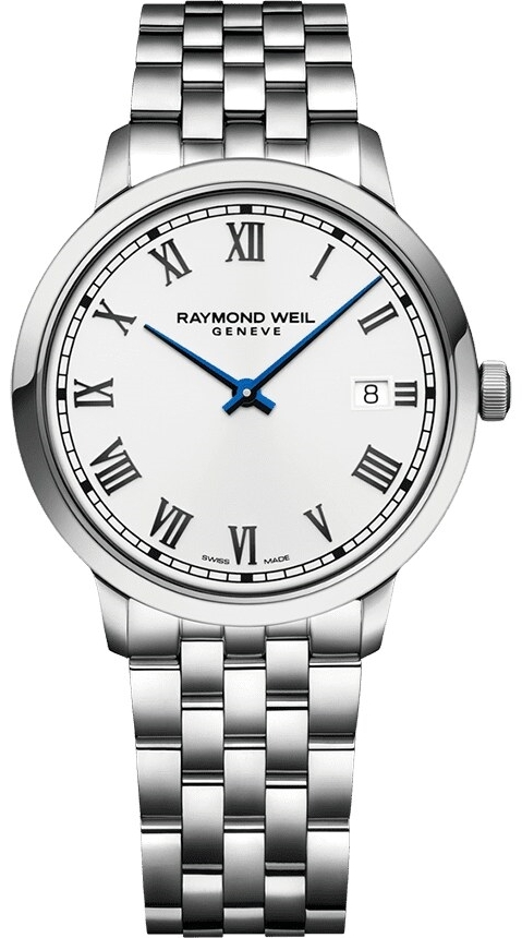 Raymond Weil Miesten kello 5485-ST-00359 Toccata Valkoinen/Teräs