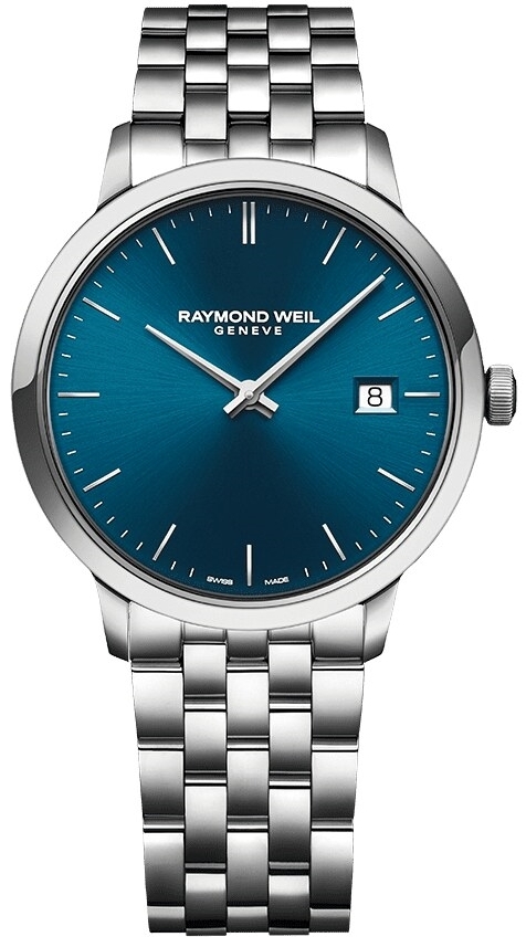 Raymond Weil Miesten kello 5485-ST-50001 Toccata Sininen/Teräs Ø39