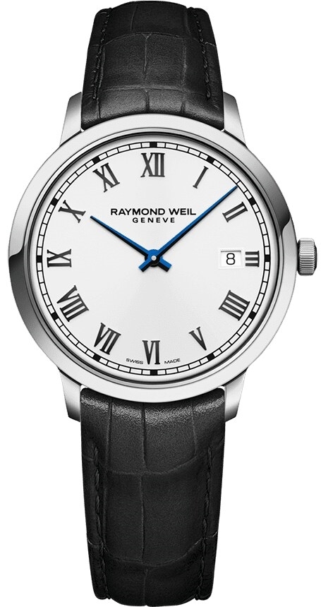 Raymond Weil Miesten kello 5485-STC-00359 Toccata Valkoinen/Nahka