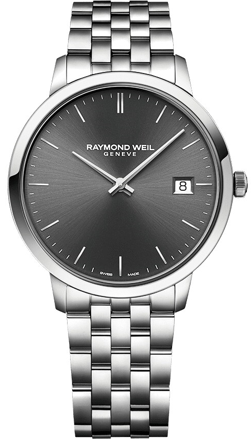 Raymond Weil Miesten kello 5585-ST-60001 Toccata Harmaa/Teräs Ø42 mm