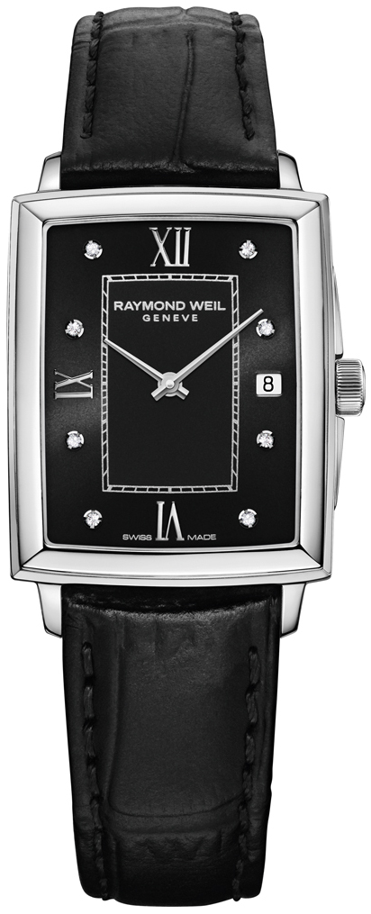 Raymond Weil Naisten kello 5925-STC-00295 Toccata Musta/Nahka