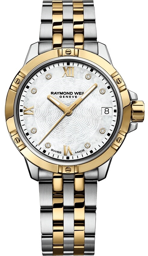 Raymond Weil Naisten kello 5960-STP-00995 Tango Valkoinen/Teräs Ø30