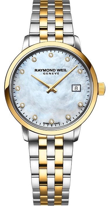 Raymond Weil Naisten kello 5985-STP-97081 Toccata Valkoinen/Teräs