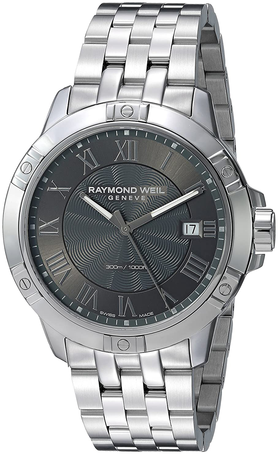 Raymond Weil Miesten kello 8160-ST-00608 Tango Harmaa/Teräs Ø41 mm