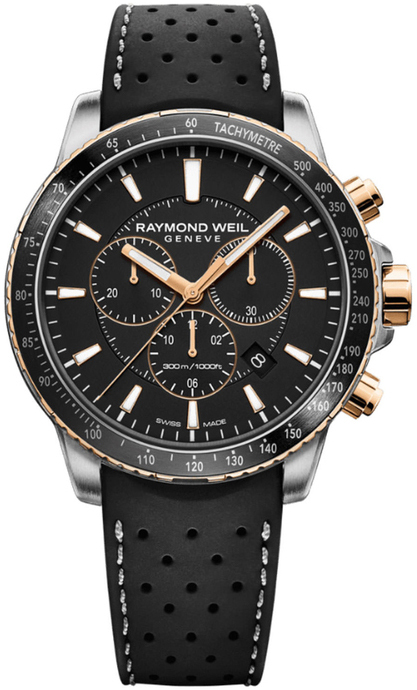 Raymond Weil Miesten kello 8570-R51-20001 Tango Musta/Kumi Ø43 mm