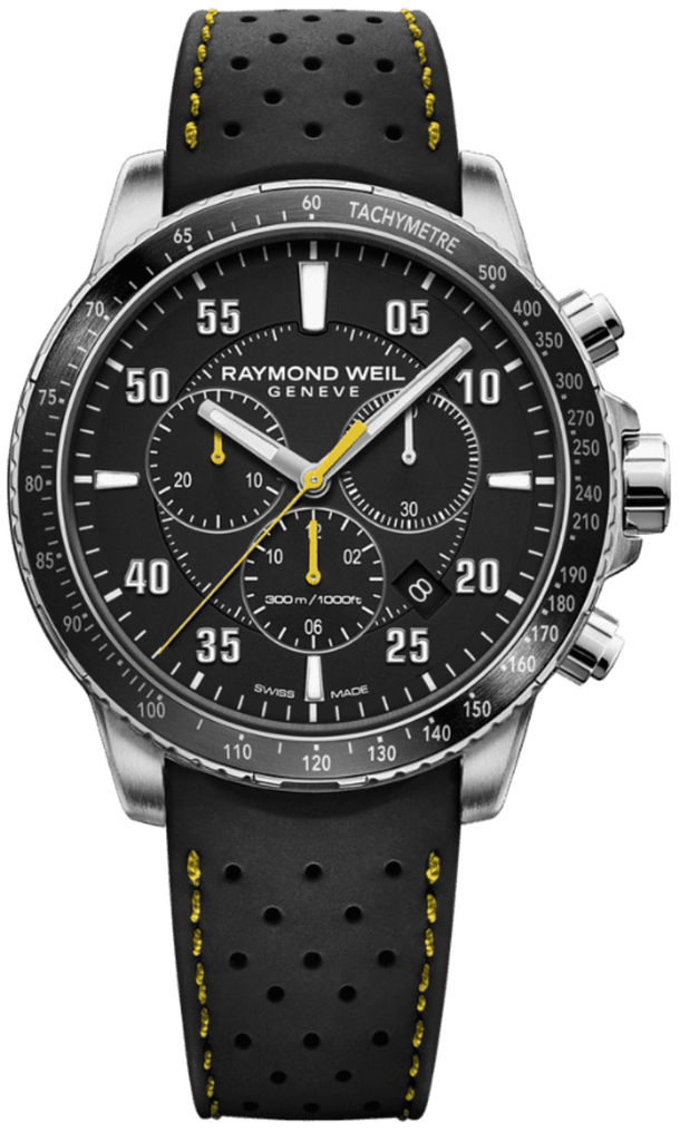 Raymond Weil Miesten kello 8570-SR2-05207 Tango Musta/Kumi Ø43 mm