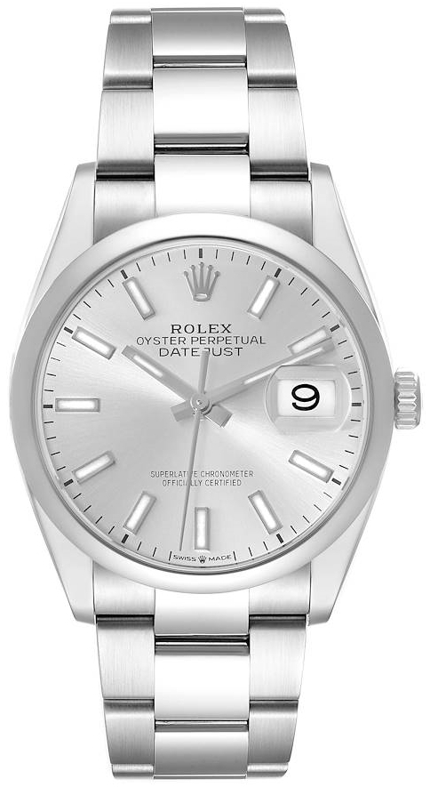 Rolex Miesten kello 126200-0002 Datejust 36 Hopea/Teräs Ø36 mm