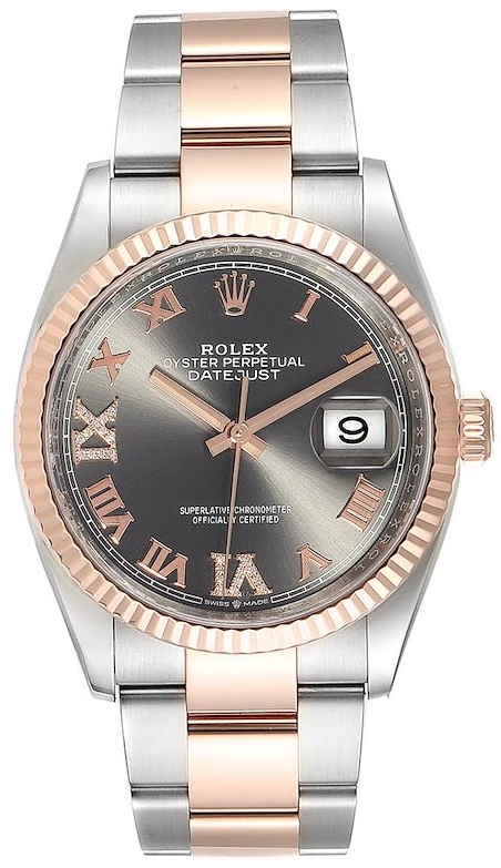 Rolex Miesten kello 126231-0024 Datejust 36 Harmaa/Teräs Ø36 mm