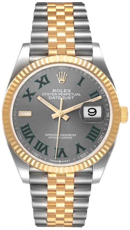 Rolex Miesten kello 126233-0035 Datejust 36 Harmaa/Teräs Ø36 mm