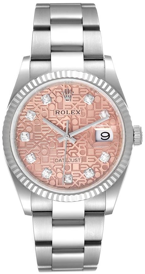 Rolex Naisten kello 126234-0024 Datejust 36 Pinkki/Teräs Ø36 mm