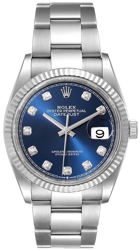 Rolex Naisten kello 126234-0038 Datejust 36 Sininen/Teräs Ø36 mm