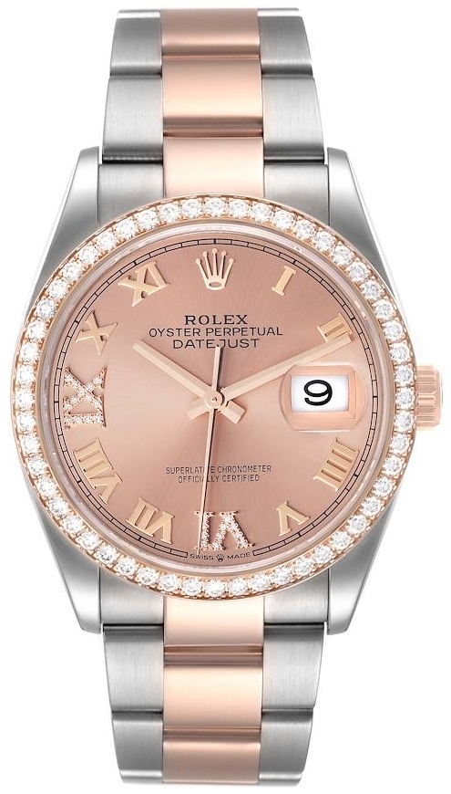 Rolex Naisten kello 126281RBR-0016 Datejust 36 Punakultaa/18K