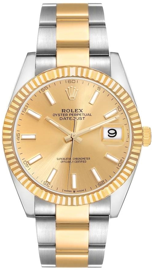 Rolex Miesten kello 126333-0009 Datejust41 Kullattu/18K keltakultaa