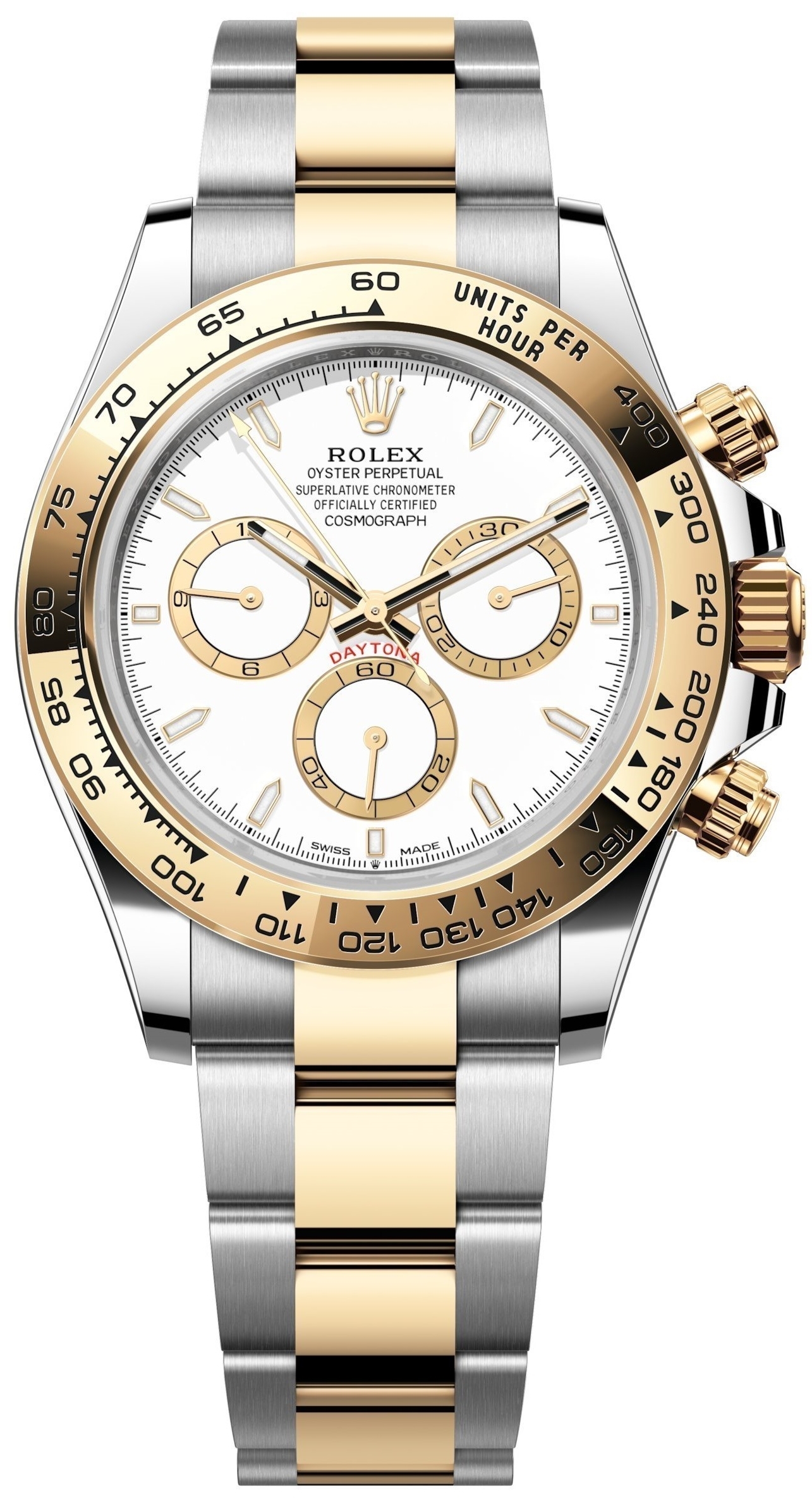 Rolex Miesten kello 126503-0001 Cosmograph Daytona Valkoinen/Teräs