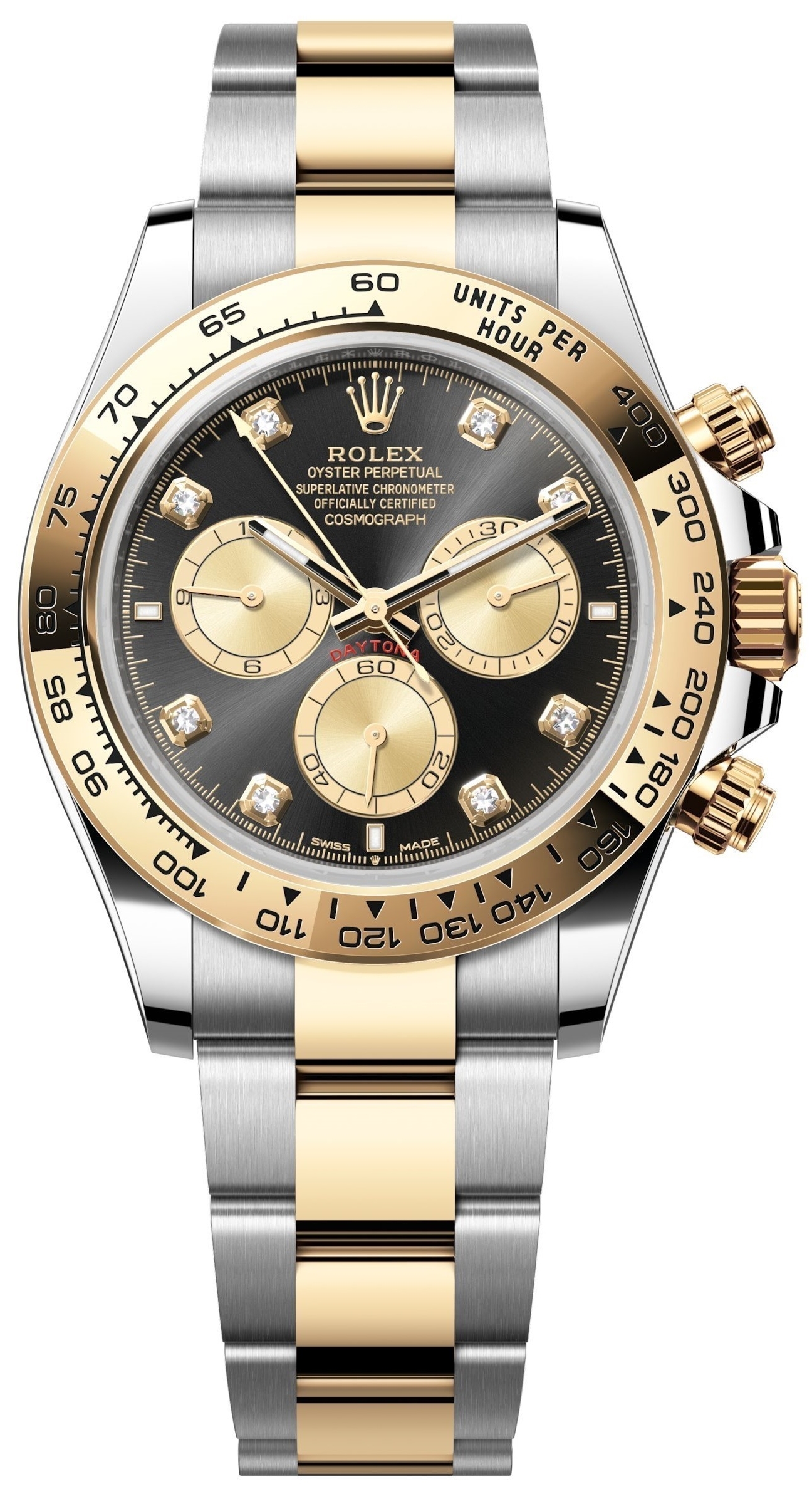 Rolex Miesten kello 126503-0002 Cosmograph Daytona Musta/Teräs Ø40