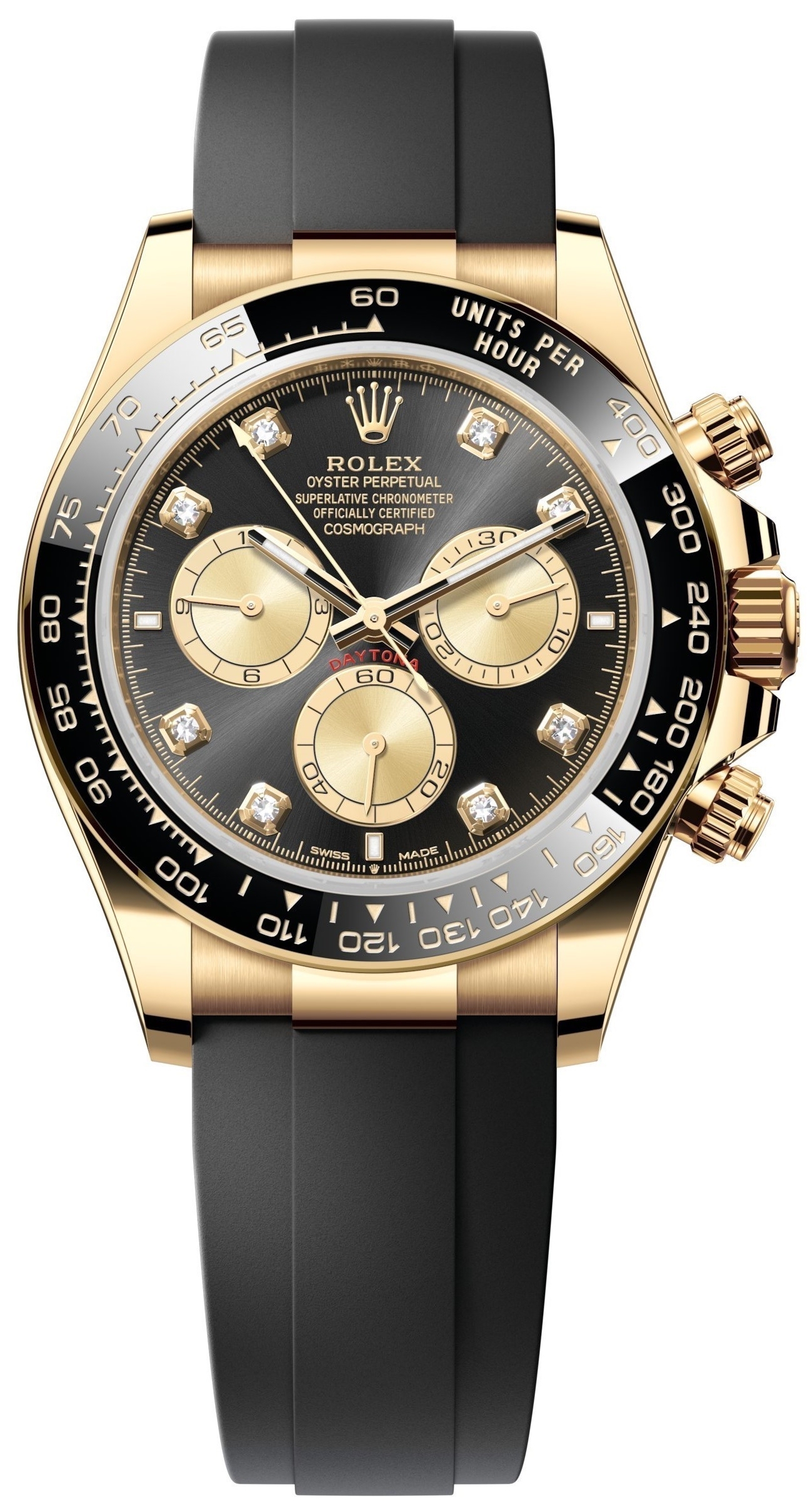 Rolex Miesten kello 126518LN-0006 Cosmograph Daytona Musta/Kumi Ø40