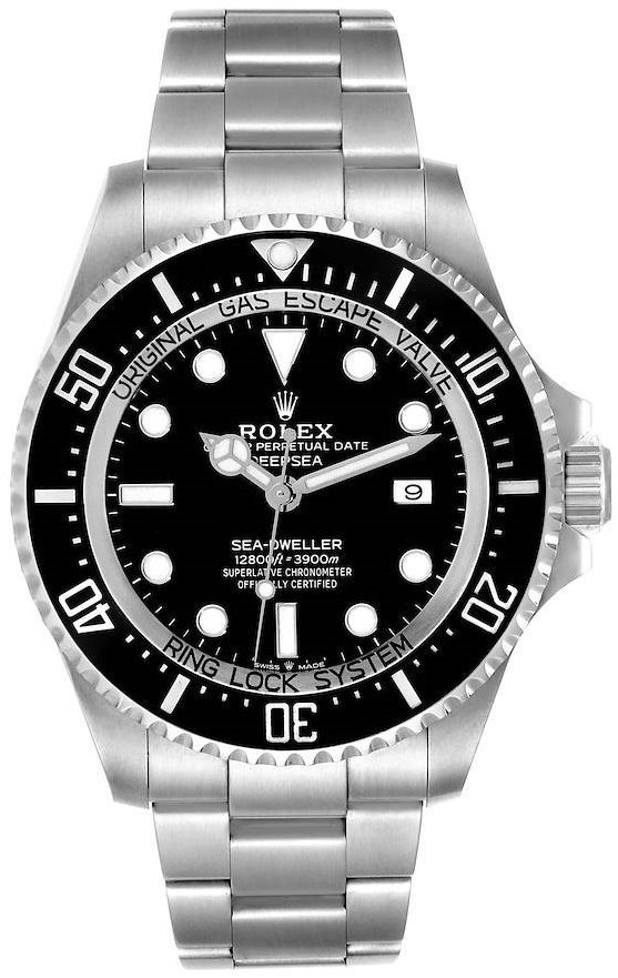 Rolex Miesten kello 126660-0001 Sea-Dweller Musta/Teräs Ø44 mm