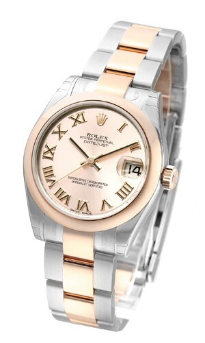 Rolex Naisten kello 178241-0063 Datejust 31 Pinkki/Teräs Ø31 mm