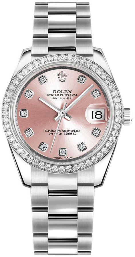 Rolex Naisten kello 178384-0064 Datejust 31 Pinkki/Teräs Ø31 mm