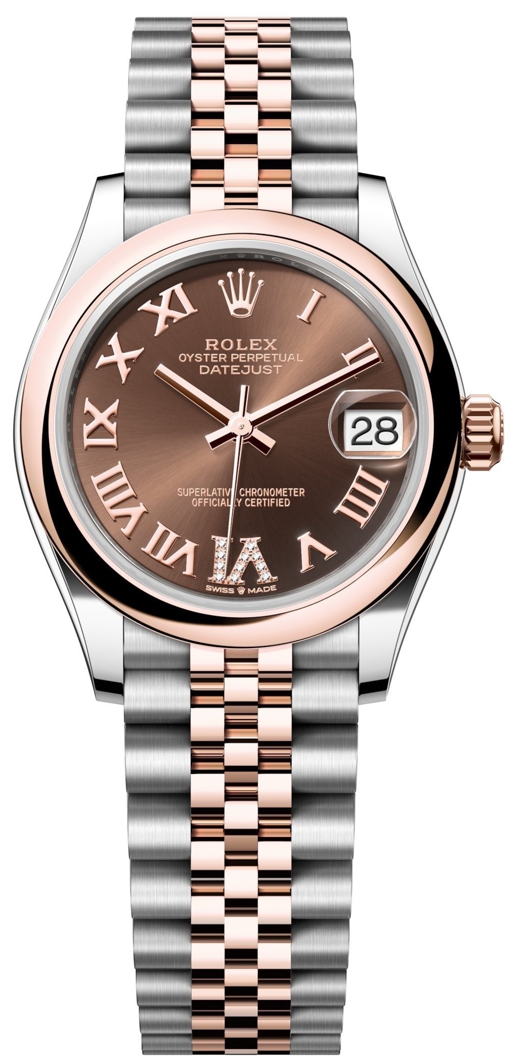 Rolex Naisten kello 278241-0004 Datejust 31 Ruskea/Teräs Ø31 mm