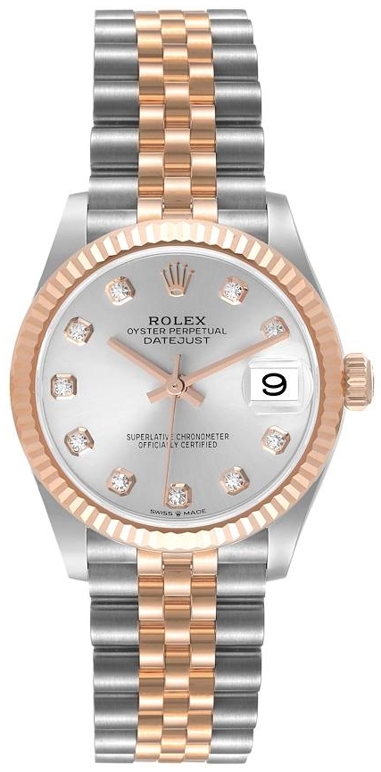 Rolex Naisten kello 278271-0016 Datejust 31 Hopea/Teräs Ø31 mm