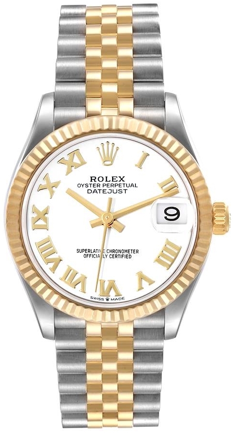 Rolex Naisten kello 278273-0002 Datejust 31 Valkoinen/18K keltakultaa