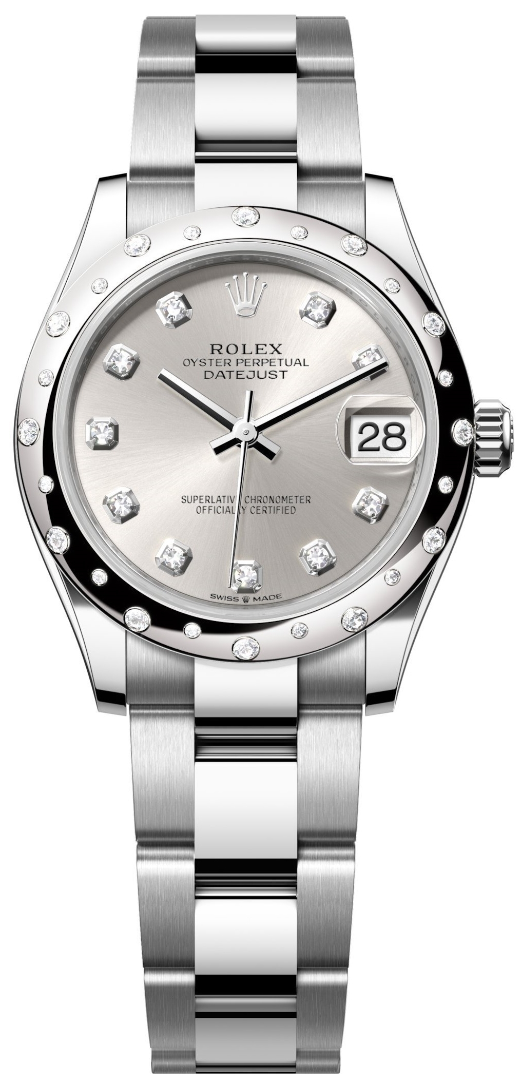 Rolex Naisten kello 278344RBR-0031 Datejust 31 Hopea/Teräs Ø31 mm