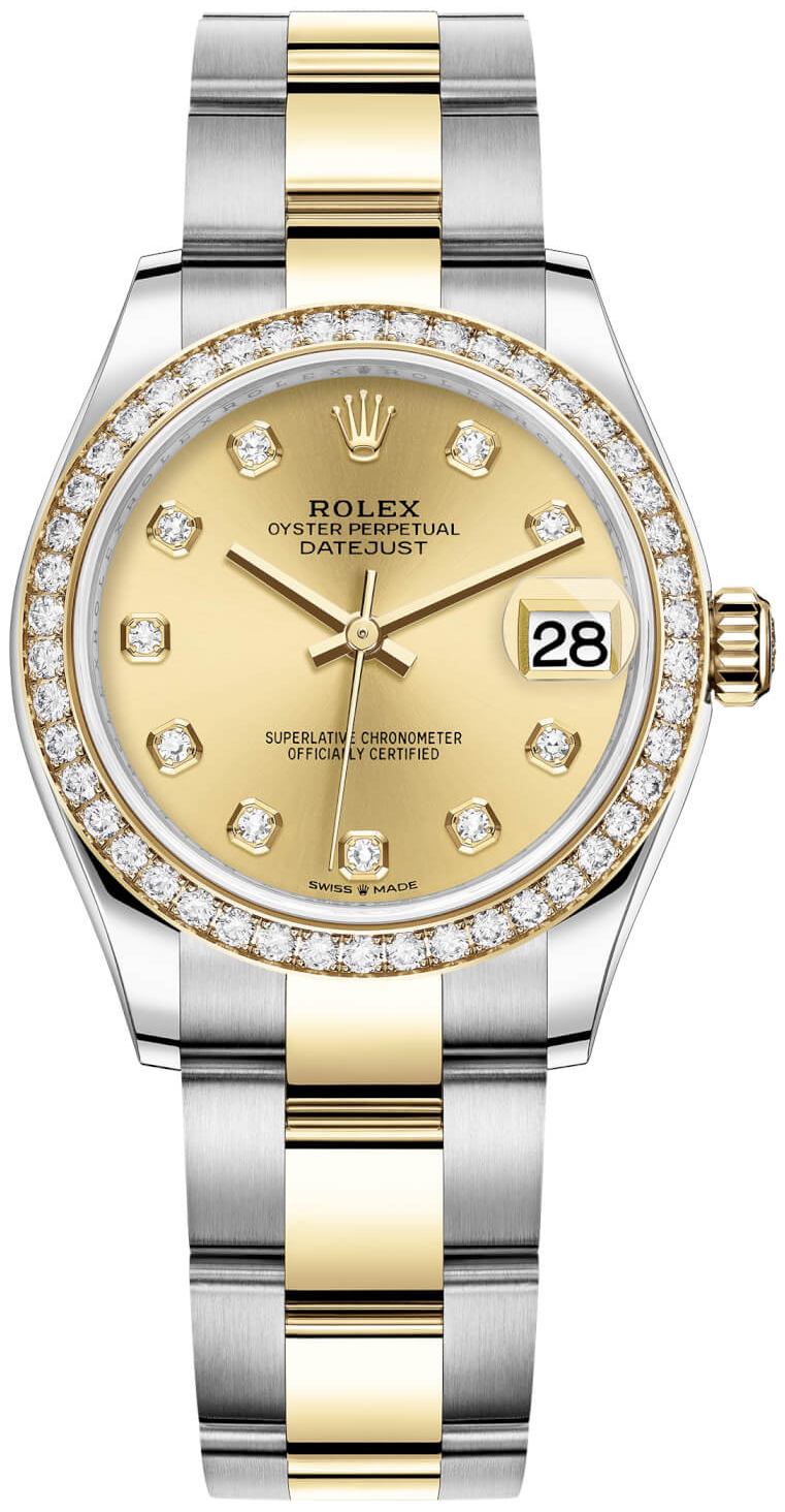 Rolex Naisten kello 278383RBR-0025 Datejust 31 Kullattu/18K