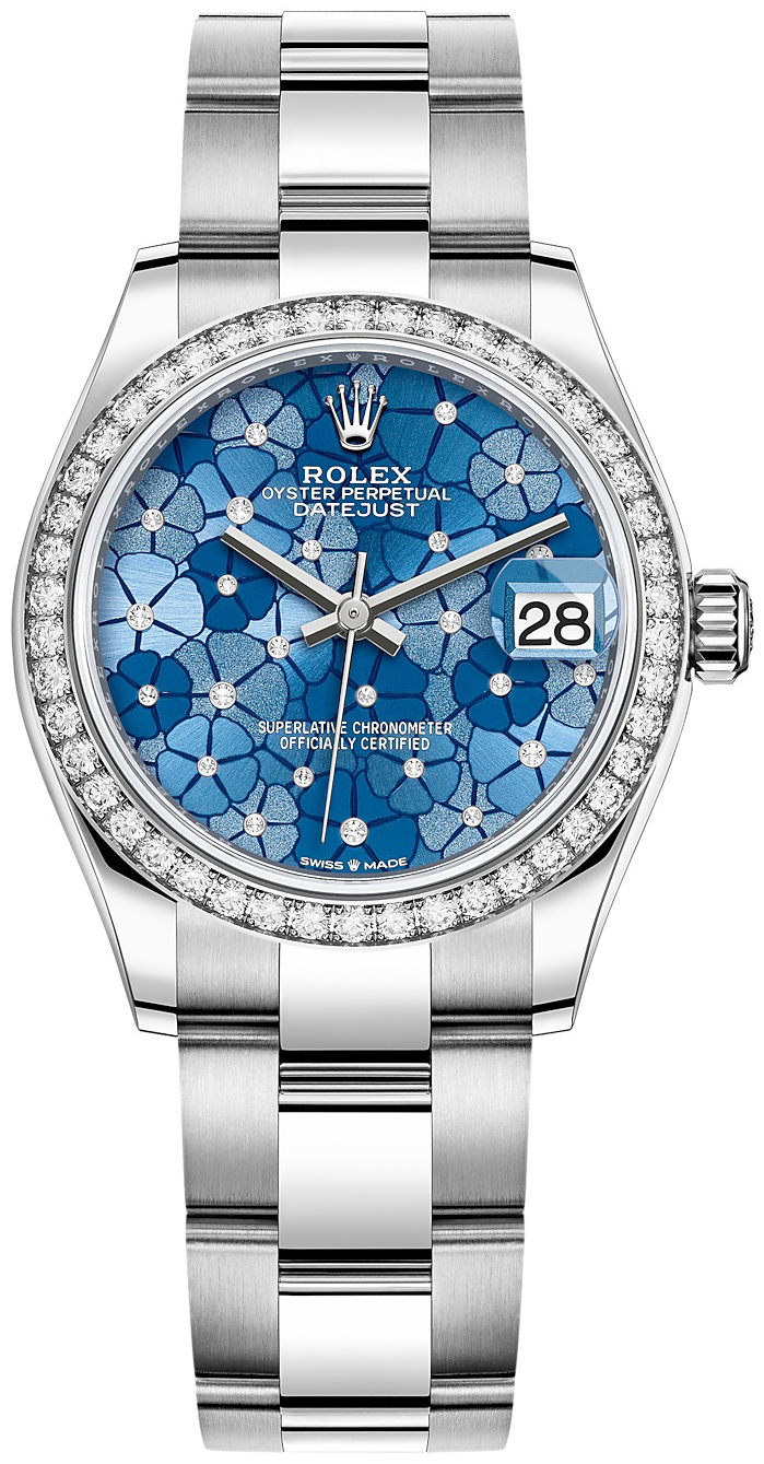Rolex Naisten kello 278384RBR-0039 Datejust 31 Sininen/Teräs Ø31 mm