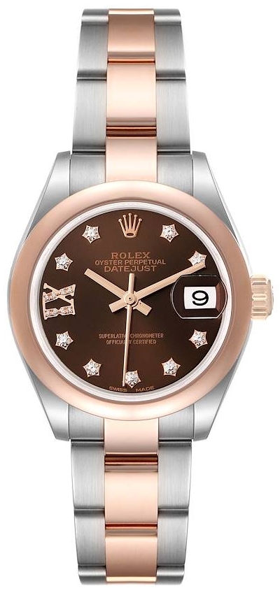 Rolex Naisten kello 279161-0004 Lady-Datejust 28 Ruskea/Teräs Ø28 mm