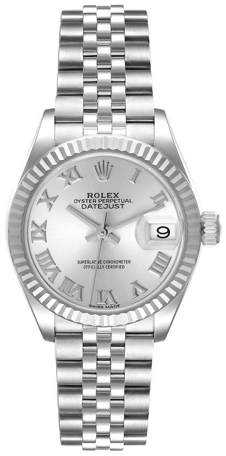 Rolex Naisten kello 279174-0007 Lady-Datejust 28 Hopea/Teräs Ø28 mm