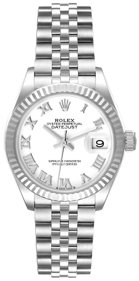 Rolex Naisten kello 279174-0019 Lady-Datejust 28 Valkoinen/Teräs