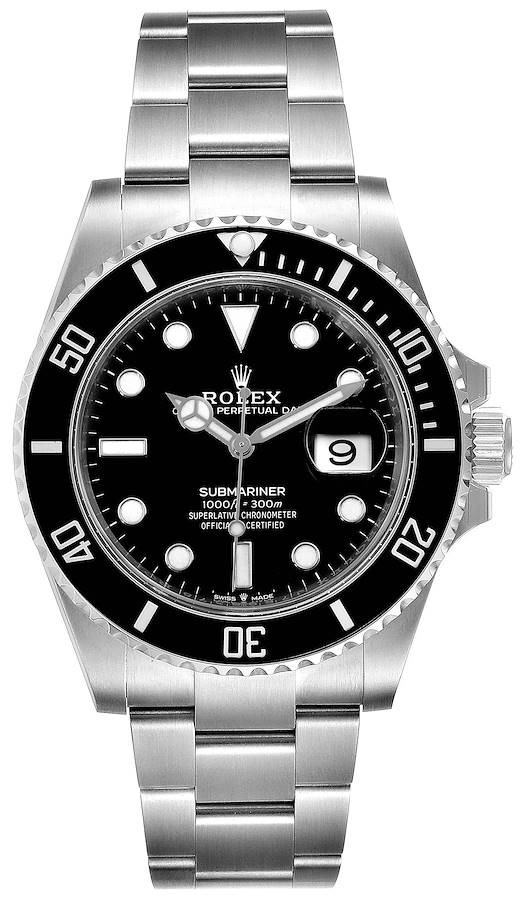 Rolex Miesten kello 126610LN-0001 Submariner Musta/Teräs Ø41 mm