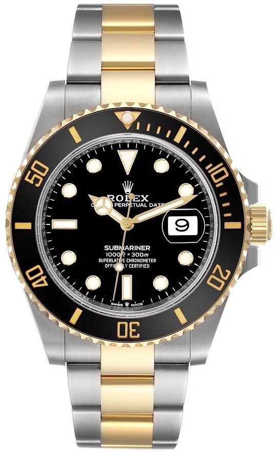 Rolex Miesten kello 126613LN-0002 Submariner Musta/Teräs Ø41 mm