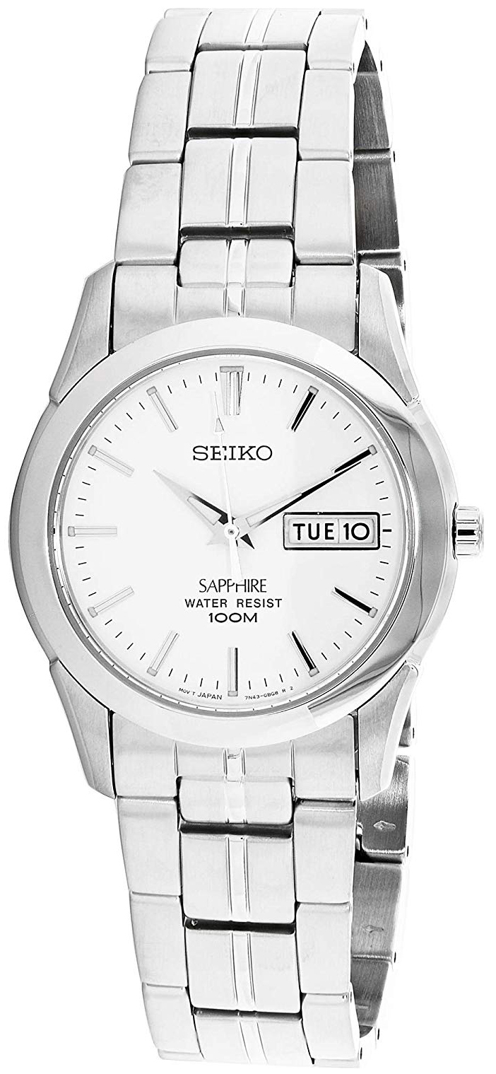 Seiko Dress Miesten kello SGG713 Valkoinen/Teräs Ø37 mm