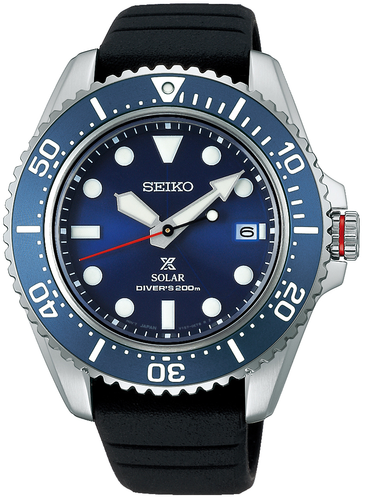 Seiko Miesten kello SNE593P1 Prospex Sininen/Kumi Ø42.8 mm