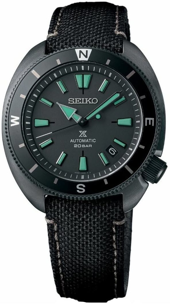 Seiko Miesten kello SRPH99K1 Prospex Musta/Tekstiili Ø42 mm