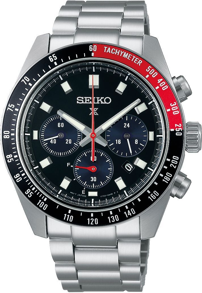 Seiko Miesten kello SSC915P1 Prospex Solar Musta/Teräs Ø41 mm