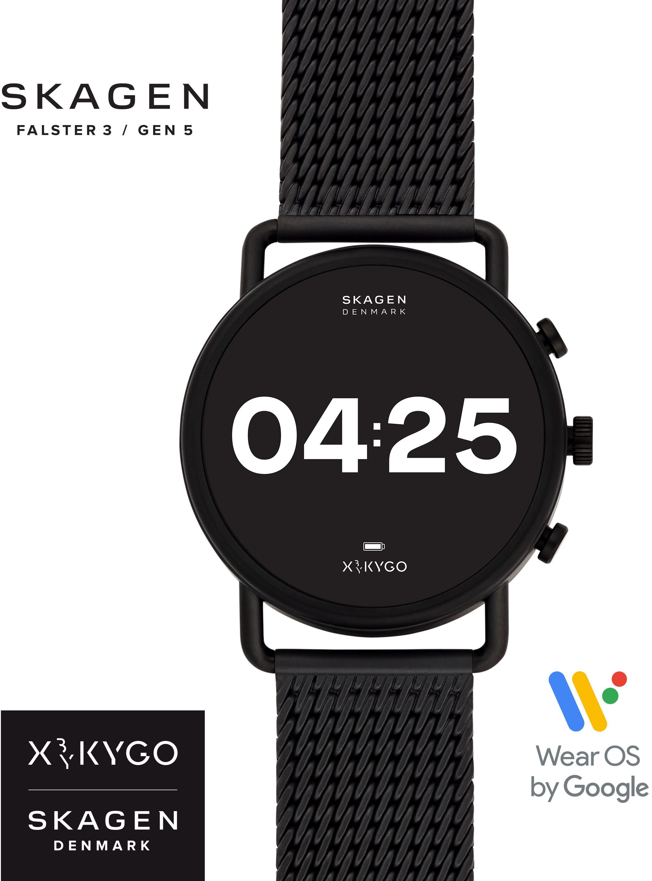 Skagen Falster Miesten kello SKT5207 LCD/Teräs Ø42 mm