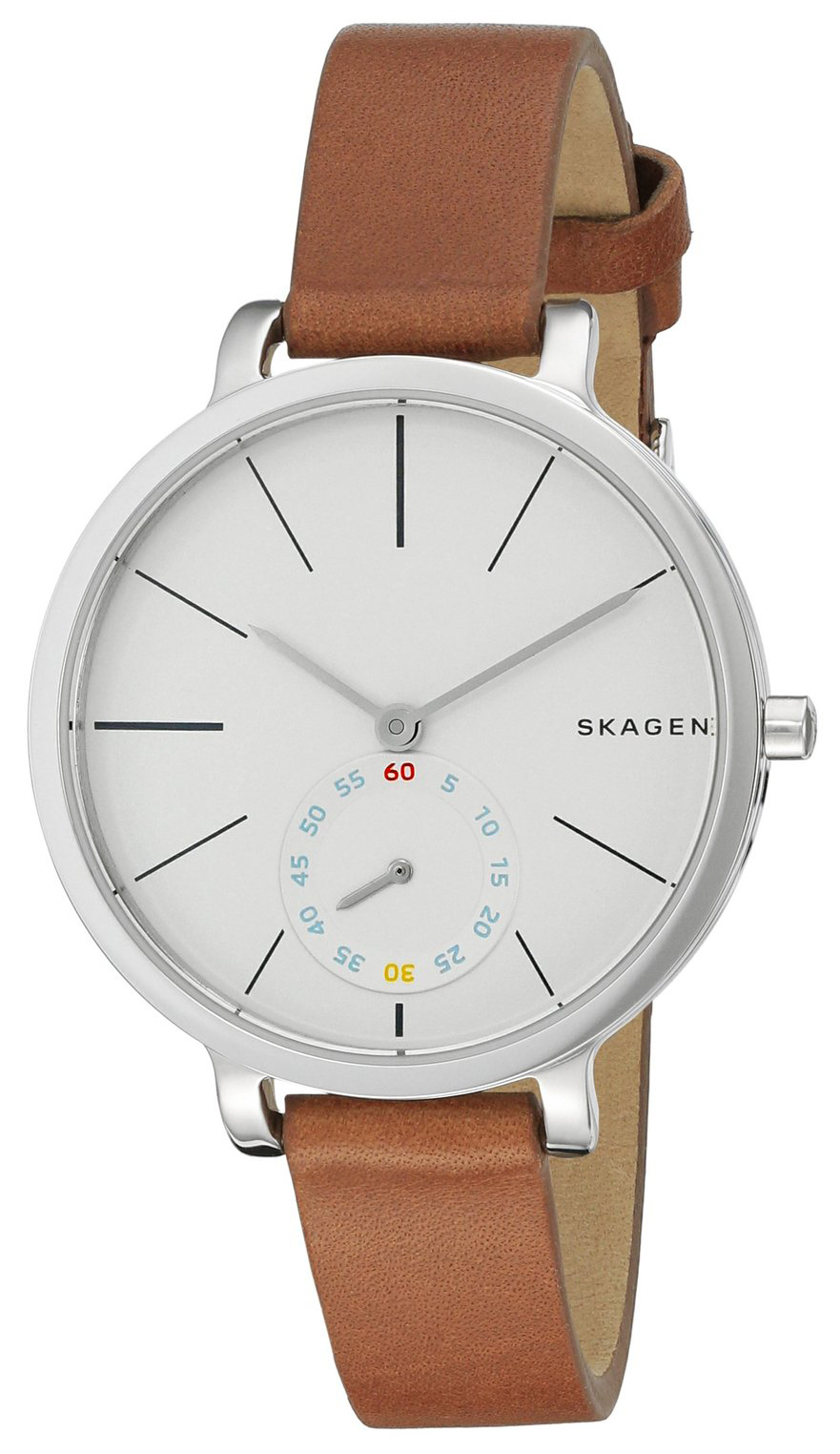 Skagen Hagen Naisten kello SKW2434 Valkoinen/Nahka Ø34 mm