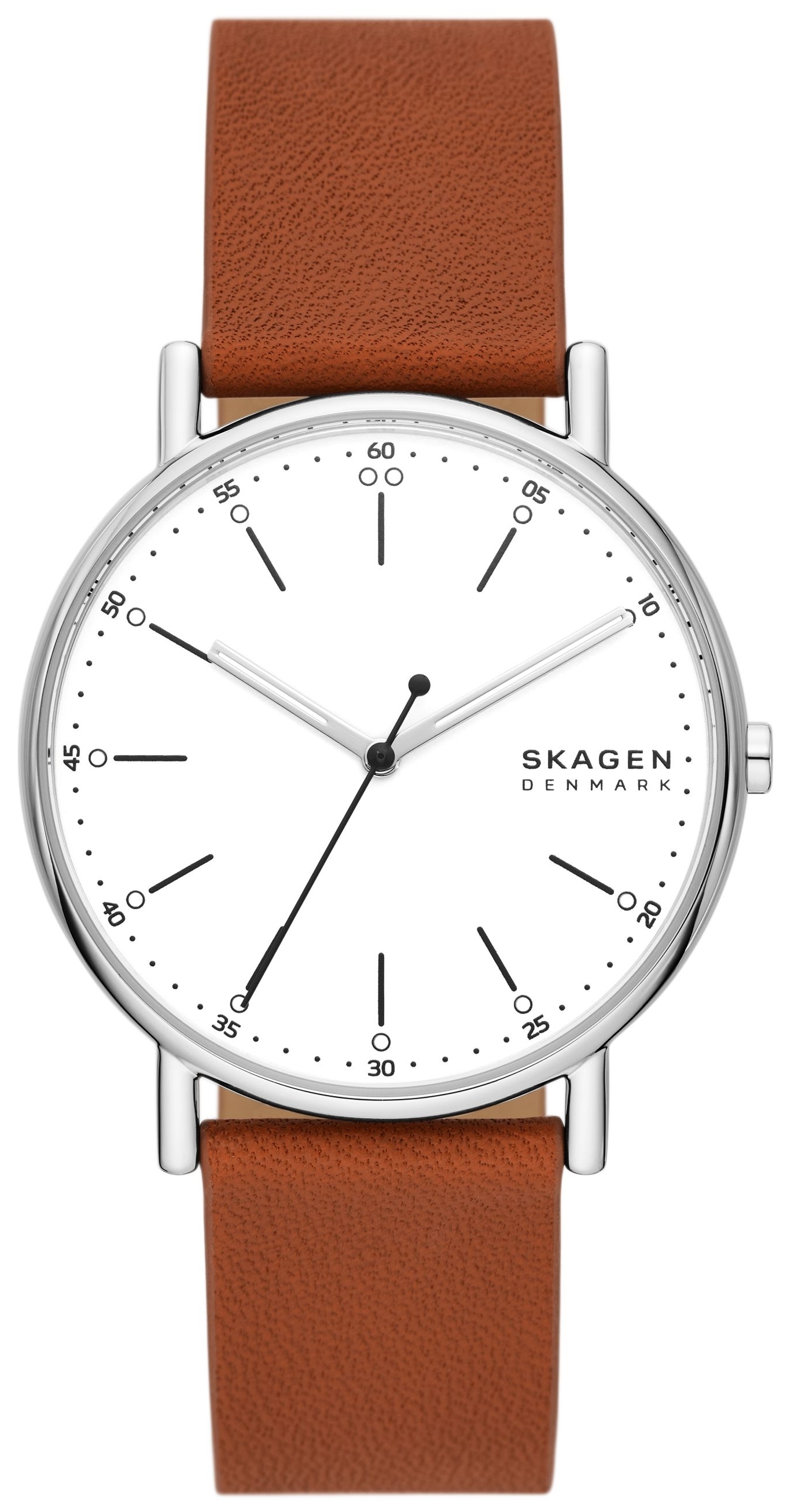 Skagen Miesten kello SKW6903 Signatur Valkoinen/Nahka Ø40 mm