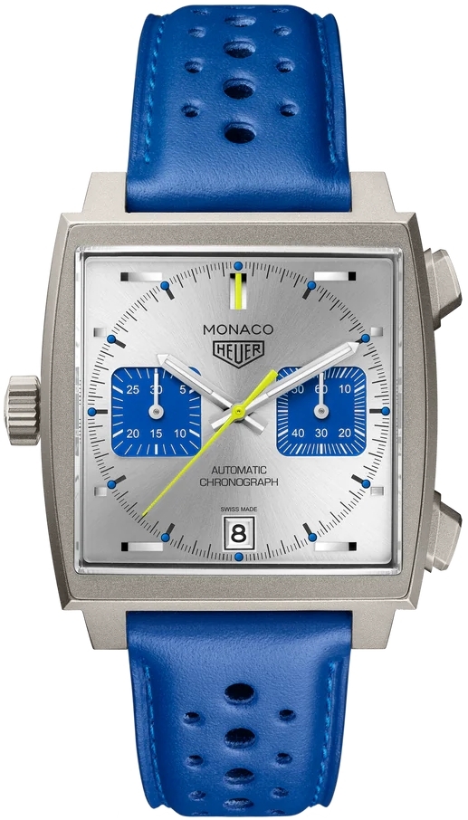 TAG Heuer Miesten kello CAW218C.FC6548 Monaco Racing Blue