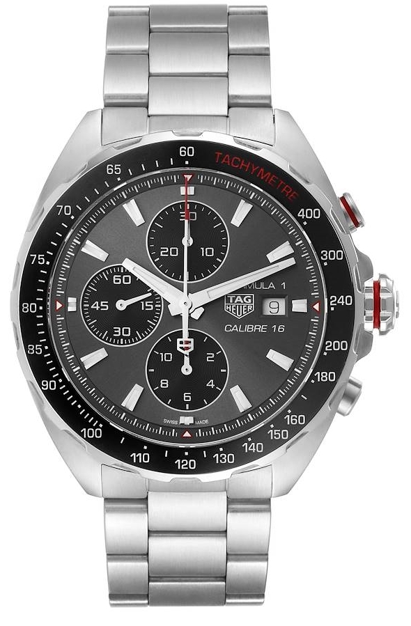 TAG Heuer Miesten kello CAZ2012.BA0876 Formula 1 Harmaa/Teräs Ø44 mm